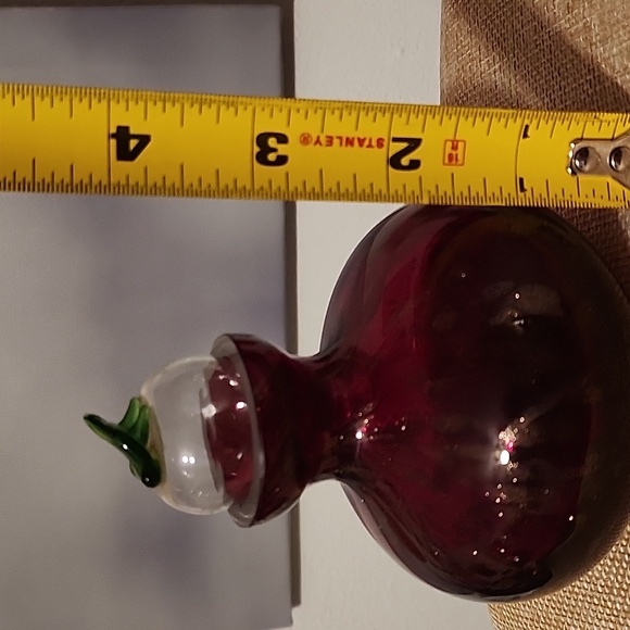 Vintage glass vase - Picture 6 of 10